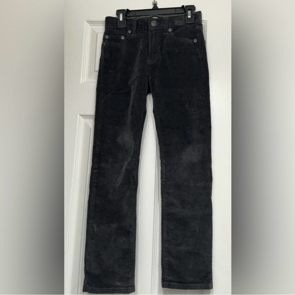 Pants Garçon CREWCUTS En Velours Côtelé Marron – Taille 4, Motif Cerises (Neuf Avec Étiquettes)